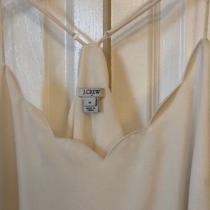 Jcrew Scalloped cami